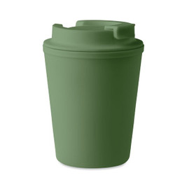 GiftRetail MO6866 - TRIDUS PP Eco-Friendly Double Wall Tumbler with Straw Lid