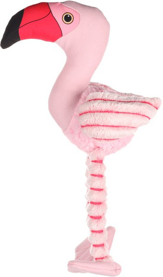 Flamingo f-522350 - Jouet Peluche Flamant pour Chiens Amusant