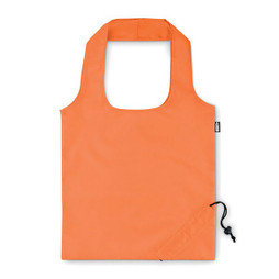 GiftRetail MO9861 - FOLDPET Eco-Friendly Foldable RPET Shopping Bag with Pouch