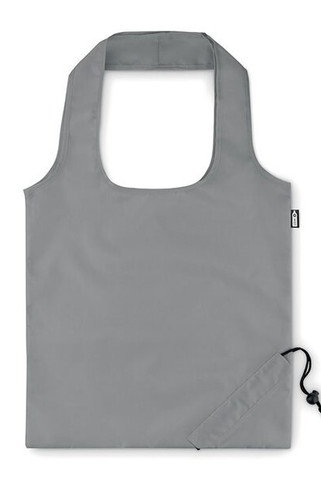 FOLDPET Eco-Friendly Foldable RPET Shopping Bag with Pouch - GiftRetail MO9861