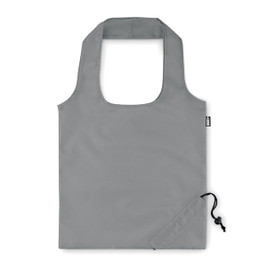 GiftRetail MO9861 - FOLDPET Eco-Friendly Foldable RPET Shopping Bag with Pouch