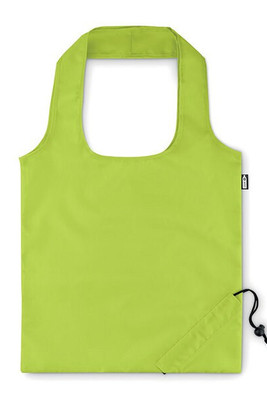 FOLDPET Eco-Friendly Foldable RPET Shopping Bag with Pouch - GiftRetail MO9861