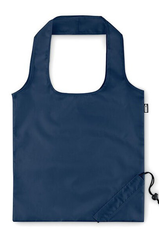 FOLDPET Eco-Friendly Foldable RPET Shopping Bag with Pouch - GiftRetail MO9861