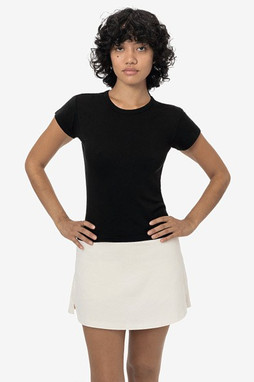 Los Angeles Apparel 43021gd - GD Baby Tee à manches courtes