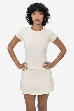 Los Angeles Apparel 43021gd - GD Baby Tee à manches courtes