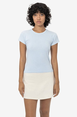 Los Angeles Apparel 43021gd - GD Baby Tee à manches courtes