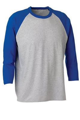 King Athletics 934 - T-shirt de baseball à manches 3/4 pour hommes