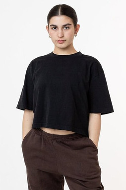 Los Angeles Apparel 1820gd - 18/1 Oversize Crop Tee