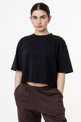 Los Angeles Apparel 1820gd - 18/1 Oversize Crop Tee
