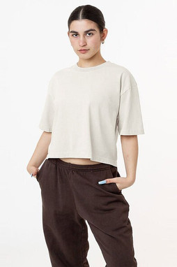 Los Angeles Apparel 1820gd - 18/1 Oversize Crop Tee