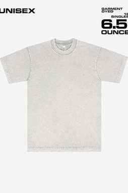 Los Angeles Apparel 1801mw - S/S Mineral Wash Crew 6.5oz
