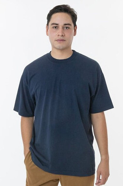 Los Angeles Apparel 1801gd - Garment Dye Crew Neck Tee