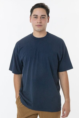 Los Angeles Apparel 1801gd - Garment Dye Crew Neck Tee