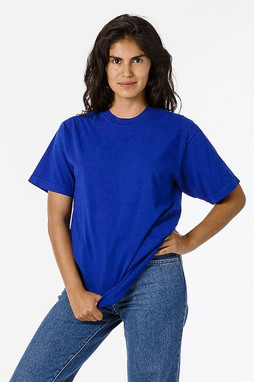 Los Angeles Apparel 1801gd - Garment Dye Crew Neck Tee