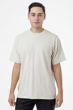 Los Angeles Apparel 1801gd - Tee-shirt à col ras du cou Garment Dye