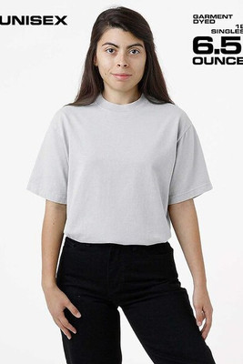 Los Angeles Apparel 1801gd - Garment Dye Crew Neck Tee