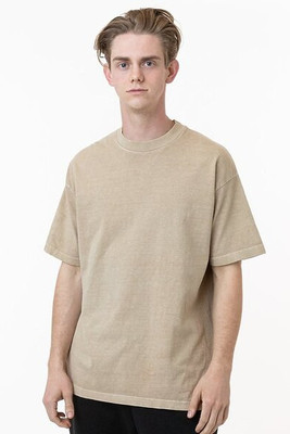 Los Angeles Apparel 1801gd - Tee-shirt à col ras du cou Garment Dye