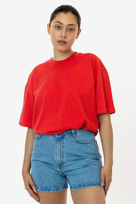 Los Angeles Apparel 1801gd - Tee-shirt à col ras du cou Garment Dye