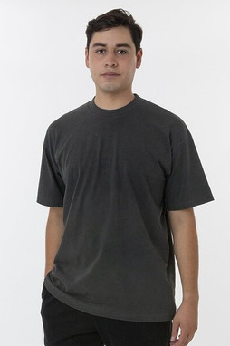 Los Angeles Apparel 1801gd - Tee-shirt à col ras du cou Garment Dye