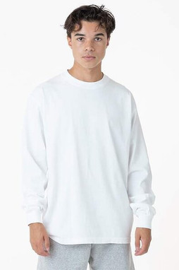 Los Angeles Apparel 1807gd - Tee-shirt à manches longues Garment Dye
