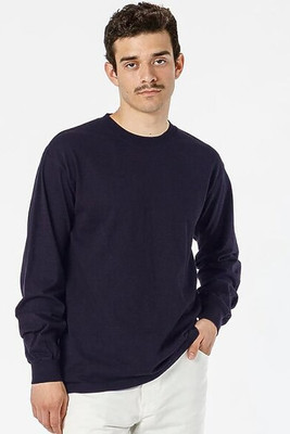Los Angeles Apparel 1807gd - Tee-shirt à manches longues Garment Dye