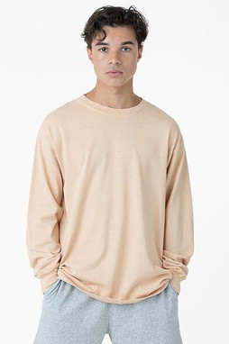 Los Angeles Apparel 1807gd - Garment Dye Long-Sleeve Tee
