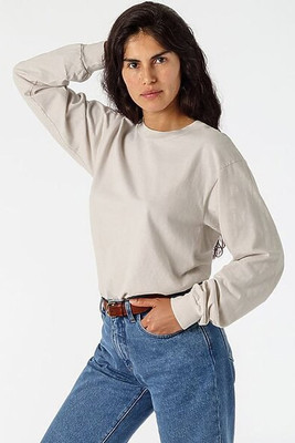 Los Angeles Apparel 1807gd - Tee-shirt à manches longues Garment Dye