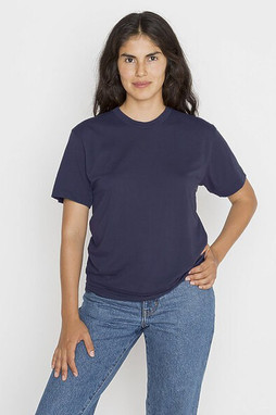 Los Angeles Apparel ff01 - Tee-shirt à col ras du cou en poly-coton