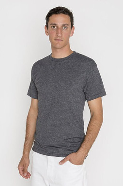 Los Angeles Apparel ff01 - Tee-shirt à col ras du cou en poly-coton