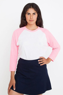 Los Angeles Apparel ff53 - 34-Sleeve Raglan Tee