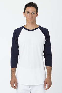 Los Angeles Apparel ff53 - Tee-shirt raglan à 34 manches