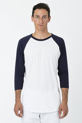 Los Angeles Apparel ff53 - Tee-shirt raglan à 34 manches