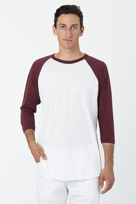 Los Angeles Apparel ff53 - Tee-shirt raglan à 34 manches