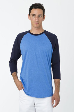 Los Angeles Apparel ff53 - Tee-shirt raglan à 34 manches