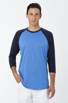 Los Angeles Apparel ff53 - Tee-shirt raglan à 34 manches