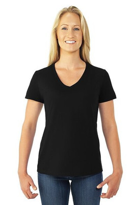 Fruit of the Loom l3900v - HD Cotton™ Women's V-Neck Tee