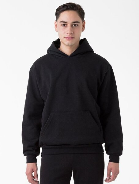 Los Angeles Apparel hf09 - Pull-over à capuche en polaire lourde