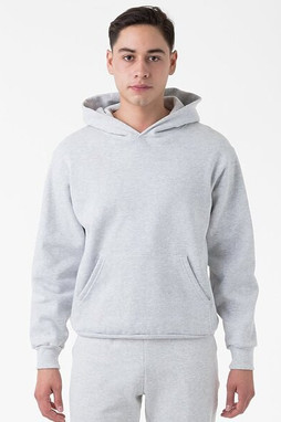 Los Angeles Apparel hf09 - Pull-over à capuche en polaire lourde
