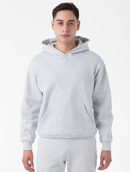Los Angeles Apparel hf09 - Pull-over à capuche en polaire lourde