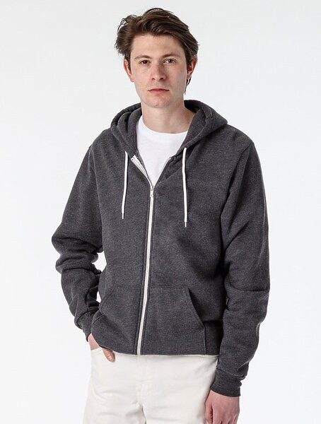 Los Angeles Apparel f97 - Sweat à capuche Flex-Fleece Full-Zip