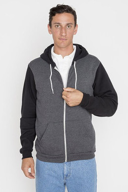 Los Angeles Apparel f97 - Sweat à capuche Flex-Fleece Full-Zip