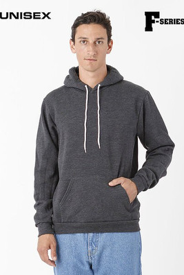 Los Angeles Apparel f98 - Pull-over à capuche à épaules tombantes