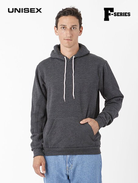 Los Angeles Apparel f98 - Pull-over à capuche à épaules tombantes