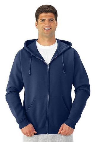 Jerzees 993 - Adult 8 oz. NuBlend® Fleece Full-Zip Hooded Sweatshirt