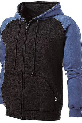 King Athletics 4047 - Sweat à capuche rétro zippé