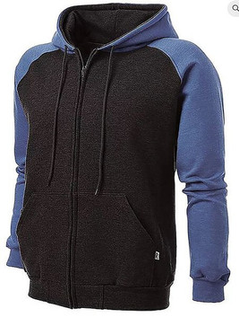 King Athletics 4047 - Sweat à capuche rétro zippé