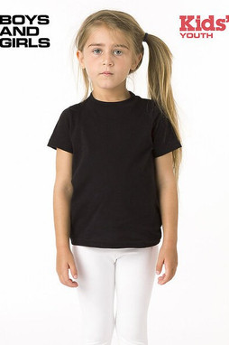 Los Angeles Apparel 22001 - Tee-shirt junior en jersey fin