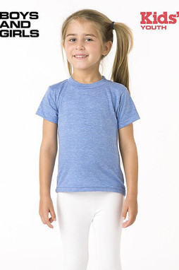 Los Angeles Apparel tr2001 - Ultra-Soft Youth Unisex Tri-Blend Comfort Tee