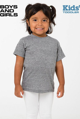 Los Angeles Apparel tr1001 - Tee-shirt à trois bandes pour les tout-petits