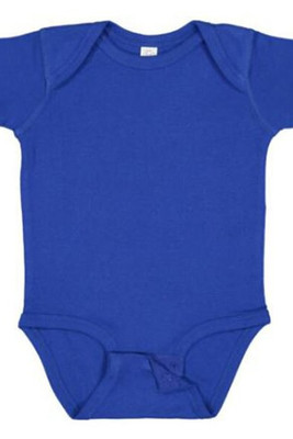 Rabbit Skins r4400 - Infant Rib Lap Neck Bodysuit